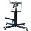 BLACKTOOL Hydraulický teleskopický zdvihák prevodoviek 0,8T s dvojitou pumpou
