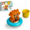 LEGO stavebnica LEGO® DUPLO® 10964 Legrace vo vani: Plávajúca panda červená (5702017153582)
