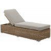 Furrore JAKARTA záhradná ratanové lehátko, béžová 007290, NOVINKA