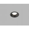 LED2 2151123D Zápustné bodové svietidlo SPOT II B 9W, 2700K, 735lm, IP44, DALI/Push, čierna