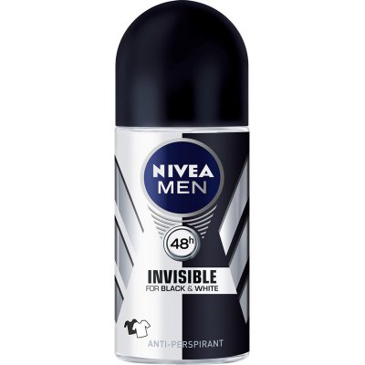 Nivea Men Invisible for Black & White Power roll-on 50 ml (Nivea Roll 50ml M Invis.B&W)