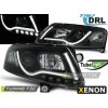 Tuning-tec XENONOVÉ SVETLOMETY TUBE LIGHT DRL BLACK pasuje na AUDI A6 C6 04-08