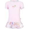 Little Angel Tunika tenká Outlast® s UV faktorom 50+ ružová baby/zv.ružová kvety Veľ. 116