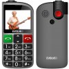 EVOLVEO EasyPhone FL, mobilný telefón pre seniorov s nabíjacím stojanom, strieborná EP-801-FLS