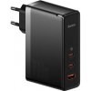 NONAME Baseus CCGP100201 GaN5 Pro Fast Nabíjačka USB + 2xUSB-C 140W Black PR1-6932172610227