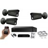 MS AI IP 3 kamerový set so switchom 5 Mpix GTube(6373K3B) (Monitorrs Security)