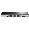 D-Link DGS-1510-28X 28-Port Gigabit Stackable Smart Managed Switch, 24x gigabit RJ45, 4x 10G SFP+ DGS-1510-28X/E