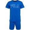 Fila pánske pyžamo SET SHORT SLEEVES T-SHIRT AND SHORT PANTS IN JERSEY modrá biela