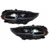 KITT LED Headlights suitable for Ford Mustang VI Facelift (2018-2023) Black Dynamic Turning Lights