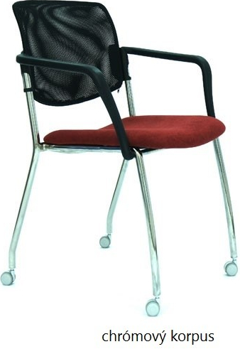 Alba konferenčná stolička Wendy sieťovaná na kolieskách od 121,2 € -  Heureka.sk