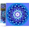 Norimpex Diamantové maľovanie 7D Polnočná mandala 30 x 30 cm