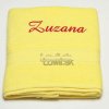 Vyšívaná Osuška s menom Zuzana | Jedinečný darček k meninám 11. augusta