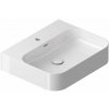 RAVAK Umývadlo Ceramic Slim Wall R 550 mm, s otvorom pre batériu/s prepadom, biele