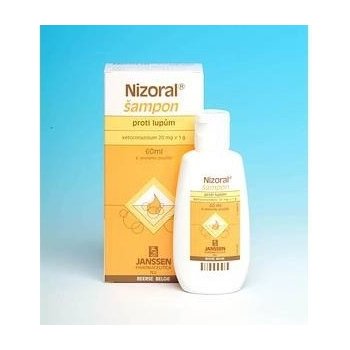 Nizoral šampón 2% shp.1 x 60 ml