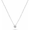 Brilio Silver Elegantný strieborný náhrdelník so zirkónom NCL86W