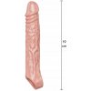 Návlek na penis TOYJOY TPE béžový