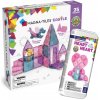 MAGNA-TILES MAGNA-TILES Set MAGNA-TILES Magnetická stavebnica Castle a microMAGS Travel set Heart to Heart