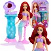Bábika Disney Princess Princezná Ariel s mušľovým toaletným stolíkom a príslušenstvom
