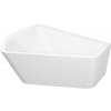 Rohová vaňa DURAVIT 130 x 177 x 44 cm biela hladké 700394000000000