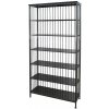 Chic Antique Čierny kovový regál / knižnica s policami Vinni - 95 * 38 * 195cm - Chic Antique