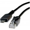 Value adaptérový kábel USB-C® na RJ45 USB 3.2 Gen2 USB-C ® zástrčka, konektor rj45 1.5 m čierna 12.99.1166; 12.99.1166