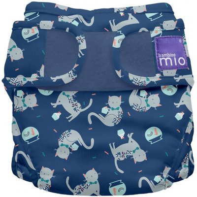 Bambino Mio Miosoft plenkové kalhotky Feline Fiesta 3-9 kg