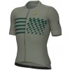 ALÉ Cycling Clothing ALÉ PR-E Play, Leaf green Veľkosť: XL Pánsky cyklistický dres s krátkym rukávom