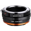 K&F Concept Objektívový adaptér Sony E Camera Mount: NIK(G)-NEX IV PRO