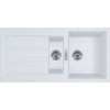 Franke Sirius 2.0 drez tectonite 100x50 cm biela 143.0618.670
