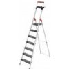 Hailo L100 TopLine 7-stupňové hliníkové schodíky