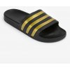 ADIDAS Plavecké šľapky Adilette Aqua čierno-zlaté 44 1/2