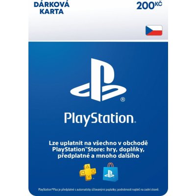 PlayStation Store - Kredit 200 Kč - CZ