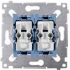 KONTAKT-SIMON Vypínač Simon 54 dvojitý schodiskový č,5B LED (strojček) 10AX 25
