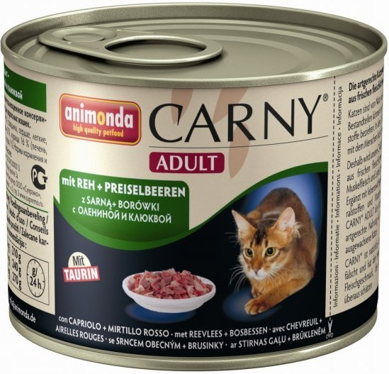 Animonda CARNY Adult srnčí brusinky 400 g