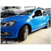 Ochranné lišty dverí VW Polo VI 5dv. 2017 a vyššie, MODEL F-35