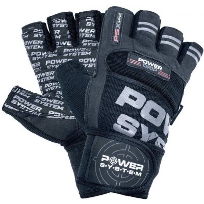 Power System fitness rukavice POWER GRIP L černá