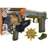 Lean Toys policajný set pre policajta zeleno strieborný