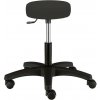 ALBA Pracovná stolička NOPA polyuretánová, čierna