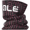 Cyklistický nákrčník Alé Cycling Accessori čierny/ružový