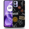 Picasee silikónový prehľadný obal pre Motorola Edge 30 Neo - STICKERS x TAGS