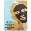 DIZAO NATURAL Záhadná čierna BOTO maska na tvár s kyselinou hyalurónovou a bambusovým uhlím 25 ml