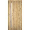 Interiérové dvere Solodoor Zenit 20 presklené 90 P dub natur