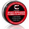 Coilology predmotané špirálky Multi-Strands Fused Clapton Ni80 2-28/9-38/36 0,32ohm