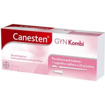 Canesten GYN Kombi tbl.vag. 1 x 500 mg + crm.der. 1 x 20 g