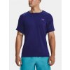 Pánske funkčné tričko Under Armour UA Rush Emboss SS-BLU – modré Velikost: XL