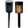 SOLÁRNA LAMPA IMITÁCIA OHŇA PLAMEŇ 5.5X36CM 6 LED
