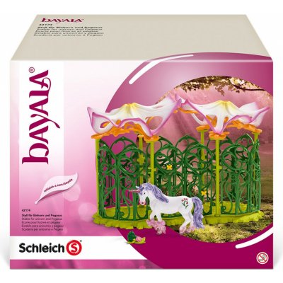 Schleich 42174 stajňa pre jednorožca a pegasa