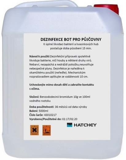 Hatchey dezinfekcia a osviežovač do topánok 5 l od 62 € - Heureka.sk