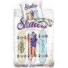 Aaryans Bavlnené obliečky Skateboardy Authentic Skaters 140x200/90x70