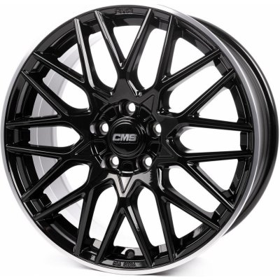 CMS C25 7x17 5x114,3 ET35 diamond rim black